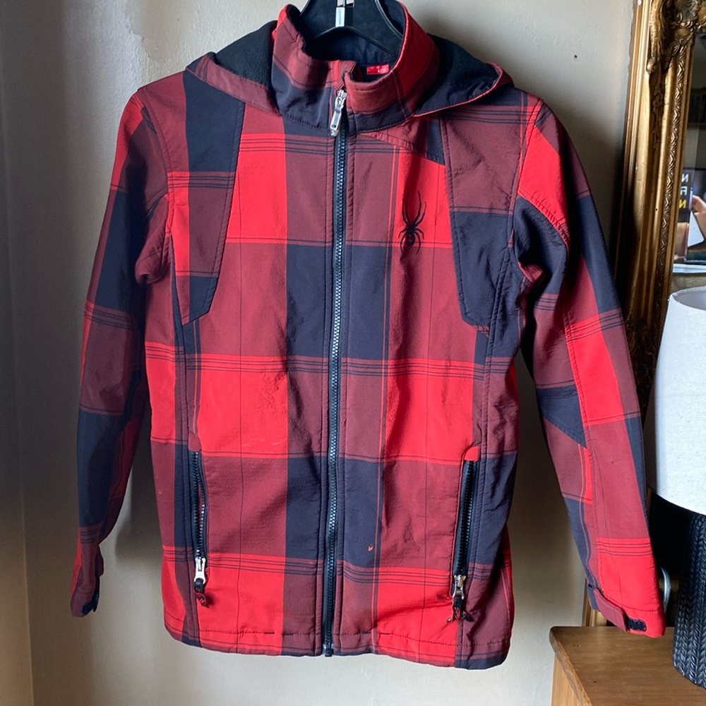 Spider boys coat